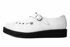 A3018 White TUKskin⢠Buckle Pointed Creeper