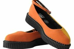 A3041L Sunkissed Twist Ballet Ankle Strap Creeper Women
