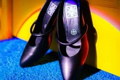 A3067L Women Black TUKskin™ Ball Heel