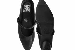 A3067L Women Black TUKskin™ Ball Heel