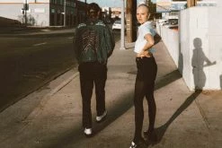 A3085L New Arrivals Black & White Dress TUKskin⢠Square Nosebleed Loafer