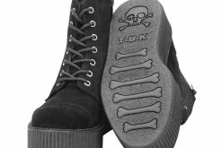 A8642L Women Black Suede Viva Mondo Boots