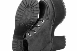 A8663L Distressed Ankle Nosebleed Boot Women