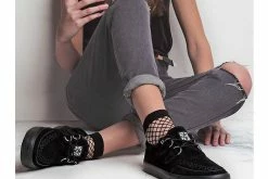 A9178 Black Suede D-Ring VLK Sneaker