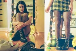 A9409 Black TUKskin⢠Skull Buckle Pointed Boot