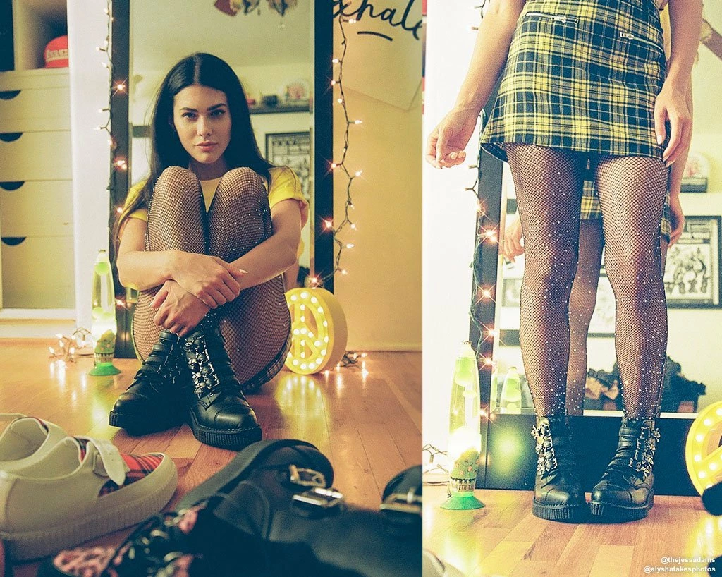 A9409 Black TUKskin⢠Skull Buckle Pointed Boot