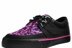 A9483 Black & Pink Leopard VLK Sneaker Women