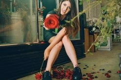 A9486 Black Basic Twill D-Ring VLK Sneaker