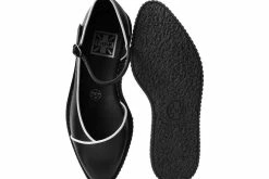 A9590L Black Dorsay Pointed Mary Jane Women