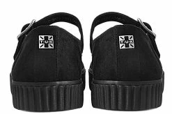 A9677L Black Pointed EZC Mary Jane Women