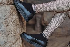 A9729L Black TUKskin™ Ballet Creeper Women