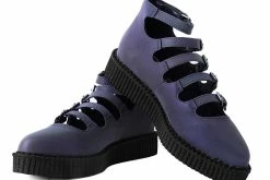 A9730L Women Midnight Chameleon Multi-Strap Mary Jane