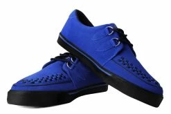 A9871 Electric Blue Suede D-Ring VLK Sneaker