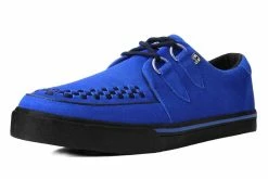 A9871 Electric Blue Suede D-Ring VLK Sneaker