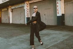 A9888L Women Black & White Double Decker Mary Jane