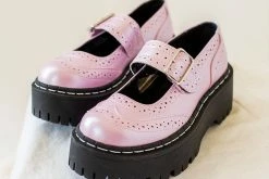 A9889L Pink Pearl Double Decker Mary Jane