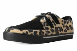 A9946 Black & Tan Leopard Hair VLK Sneaker Women