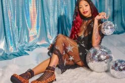 A9986L Orange Leopard Pointed Ballet Creeper