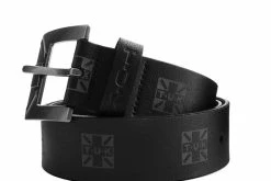 BT03 Black T.U.K Logo 40mm Belt Women