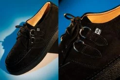 D9760 Black Suede 1970 Original Creeper Women
