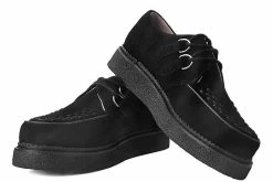 D9760 Black Suede 1970 Original Creeper Women
