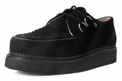 D9760 Black Suede 1970 Original Creeper Women