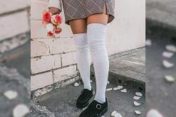 F9823 Black Suede Monk Buckle Viva II Creeper