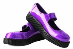 F9901L Purple Metallic TUKSkin⢠Viva II Mary Jane Women