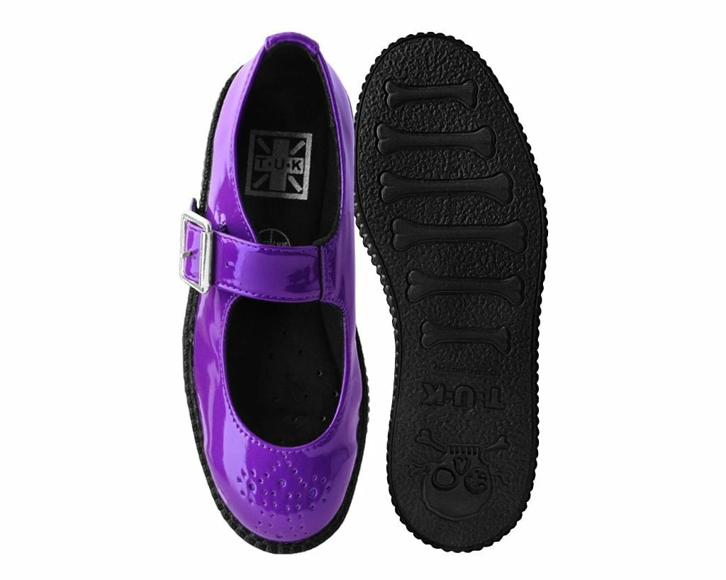 F9901L Purple Metallic TUKSkin⢠Viva II Mary Jane Women