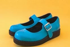 F9918L Women Teal TUKSkin™ Viva II Mary Jane