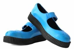 F9918L Women Teal TUKSkin™ Viva II Mary Jane