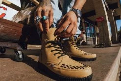 F9951 Tan Brush-Off 7-Eye Viva II Boot Women