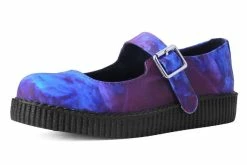F9989L Purple & Blue Viva II Cloud Mary Jane