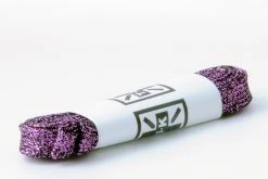 LC027-75-MPP 75 CM Metallic Purple Flat Laces Women