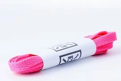 LC031-75-PNK 75 CM Hot Pink Flat Laces