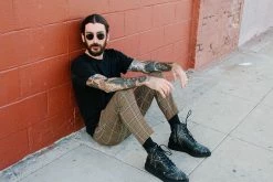 A9746 Black TUKskin™ 7-Eye Spiderweb Glow Boot