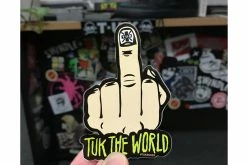 P0067 TUK The World Birdie Sticker Accessories