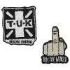 P0075 T.U.K. Embroidered Patch 2-Pack