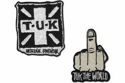 P0075 T.U.K. Embroidered Patch 2-Pack