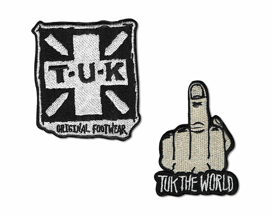 P0075 T.U.K. Embroidered Patch 2-Pack