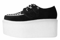 S3081 Black Suede White Interlace Stratocreeper New Arrivals
