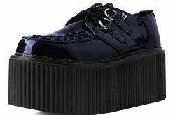 S9790 Women Black Patent Classic Stratocreeper