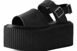 S9966L Black Brush-Off Strato Sandal Women