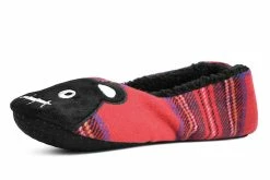 SL05 Tartan Punk Rock Panda Slipper