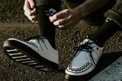 TSK1035 Black T.U.K. Skull Logo Men’s Sock