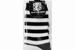 TSK1048 Black & White Stripe T.U.K. Men’s Sock