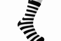 TSK1048 Black & White Stripe T.U.K. Men’s Sock