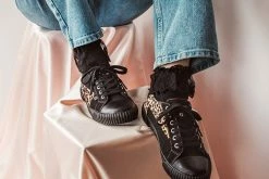 TSK1066 Women's Black Lolita Sock