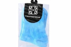 TSK1101 Tie-Dye Women's Light Blue Ankle Sock