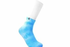 TSK1101 Tie-Dye Women's Light Blue Ankle Sock